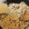 きのことクルミの本鶏だしリゾットの工程5