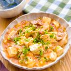 【豚バラ麻婆豆腐】簡単なのに本格的な辛さ！