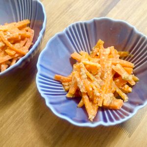 ゆかりの作ってみた!投稿(【人参だけでおつまみサラダ】味見が止まらないやみつき味)