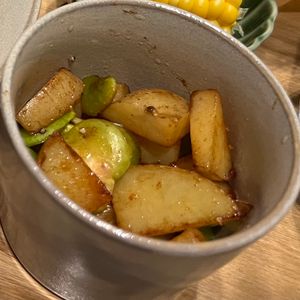 miriの作ってみた!投稿(【止まらない美味しさ】そら豆とじゃがいものバター醤油炒め)