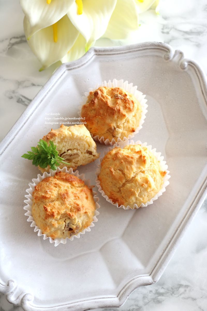 ダブル発酵＊酒粕甘酒マフィン | レシピサイトNadia