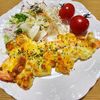 ナムディの作ってみた!投稿(簡単♪火を使わない!鮭のマヨたま焼き)