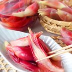 【美しすぎる作り置き】鮮やかピンクのみょうがの甘酢漬け