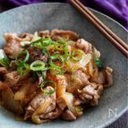 しっかり濃厚！ご飯が止まらない【豚こま味噌マヨ炒め】