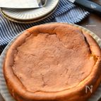 焼くまで10分♡我が家の定番♡激うまたまらん♡チーズケーキ♡
