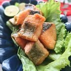 お弁当にも！子供が喜ぶ♪鮭のカリカリ焼き