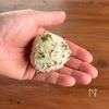 【パパッと栄養チャージ】
ちりめんじゃこと大葉の混ぜおにぎりの工程2