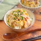 【簡単で美味しい】ハムたま甘辛丼