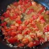 【海老となすのトマトカレー】ルウなしで、ちょっと贅沢カレーの工程5