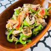 ちひろの作ってみた!投稿(レンジで5分!【ピーマンとカニかまのオイスターソース和え】)