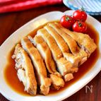 【甘酢だれ鶏チャーシュー】レンジでお手軽♬︎♡