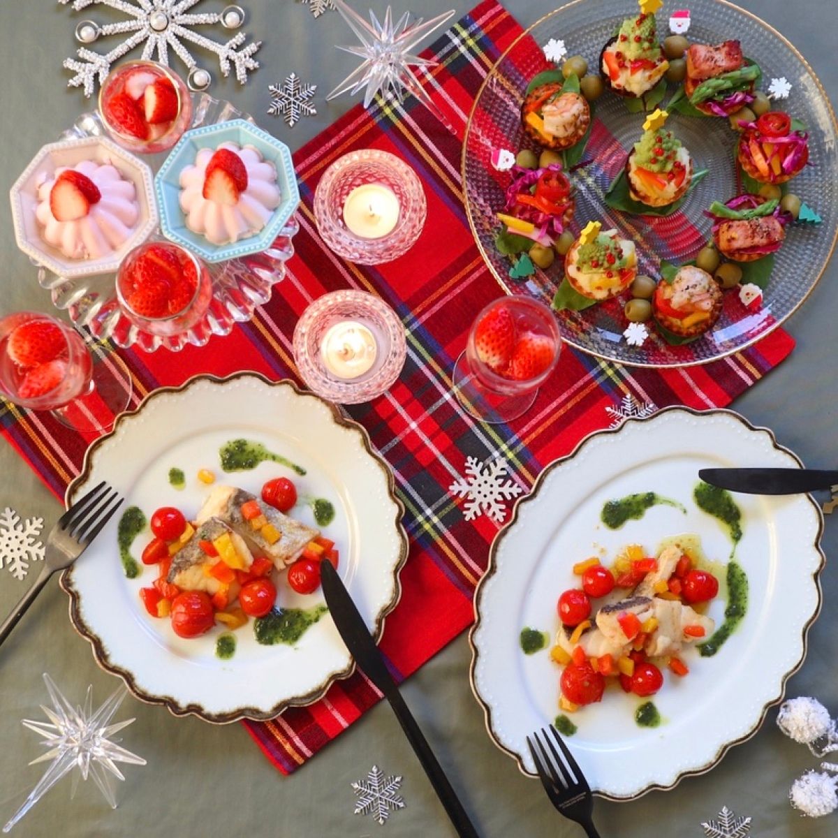 トースターで！簡単彩りプチキッシュ♡クリスマスのオードブルに