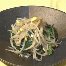 切り干し大根と豆モヤシのナムル