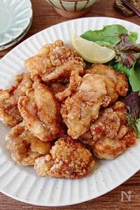 【鶏もも肉の旨み白だし唐揚げ】だし香る◎お酒もご飯もすすむ！