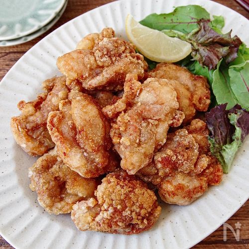 【鶏もも肉の旨み白だし唐揚げ】だし香る◎お酒もご飯もすすむ！