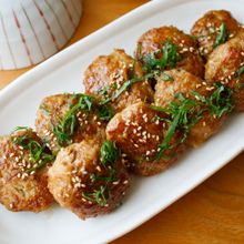 『ふわシャキッ！れんこん入り豆腐豚つくね』＃水切り不要