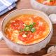 【ミニトマトとにんじんの卵スープ】さっぱり酸味のある中華風♪