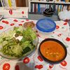 1072400の作ってみた!投稿(【チキントマトクリームスープ】お野菜たっぷり具だくさん♡)