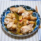 手羽元のポン酢炒め煮