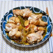 手羽元のポン酢炒め煮