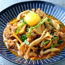 〈くらし薬膳〉牛肉としめじのプルコギ風