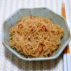 我が家の定番副菜「糸こんにゃくのすき炒め」