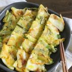 タレいらずでパクパク美味しい♪まめかまマヨチヂミ