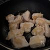 【爆速】むね肉de♡チンゲンサイのキムチーズ丼の工程1