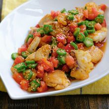白身魚の夏野菜南蛮漬け