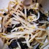 ぱんのみみの作ってみた!投稿(豆もやしと韓国のりのナムル)