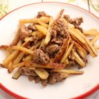 肉じゃがソース炒め