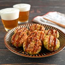 天かすさくさくお好みポテ焼き