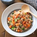 【食物繊維たっぷり！】豆とツナのさっぱり和風サラダ