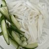にんにく♡ツナドレ《居酒屋風♡大根サラダ》の下準備