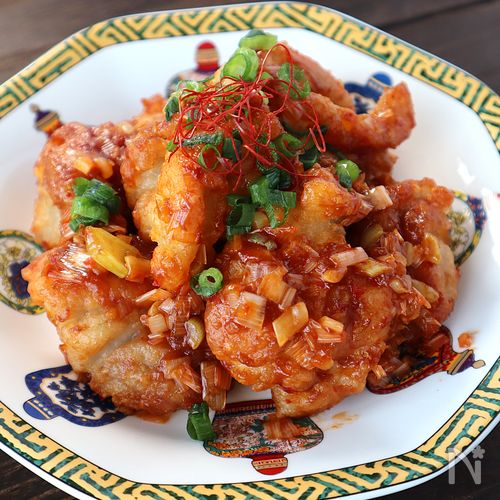 【麻婆風唐揚げ】やみつき！辛旨ジューシー！