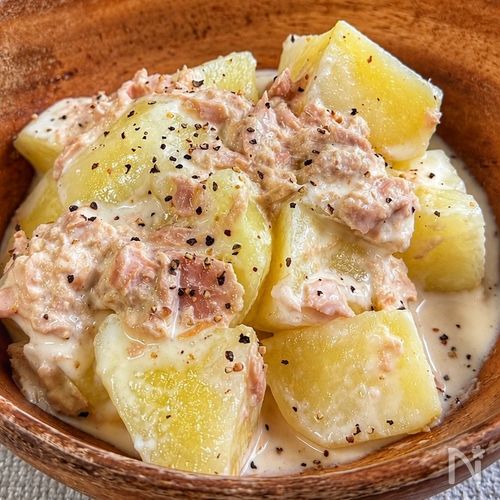 レンジで手軽に♪【ツナマヨポテト】ホクホクッ♡