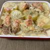 あすかの作ってみた!投稿(チキンとポテトのクリーミーグラタン)