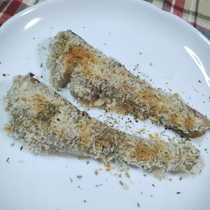 M＊Pの作ってみた!投稿(焼くまで1分！タラのチーズパン粉焼き)