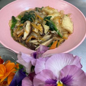 そら・ゆずの作ってみた!投稿(じゅわっと染みウマ♡高野豆腐の香ばし五目あん)