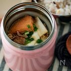 厚揚げで煮崩れなし！スープジャーで肉豆腐弁当