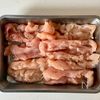 油不使用!外カリッ中しっとり《ささみのカリカリチーズ焼き》の下準備
