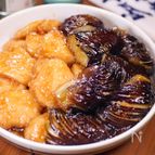 とろんとろん🤭鶏むね肉と茄子の揚げびたし🎐涼風みぞれ