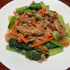 りんごの作ってみた!投稿(【豚肉と小松菜ともやしのしょうが醤油炒め】ボリュームおかず!)