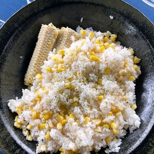 Memento-MORIの作ってみた!投稿(土鍋やstaubで♩旬のとうもろこしご飯)