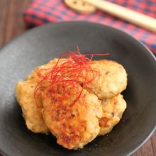しょうが風味の甘辛つくね