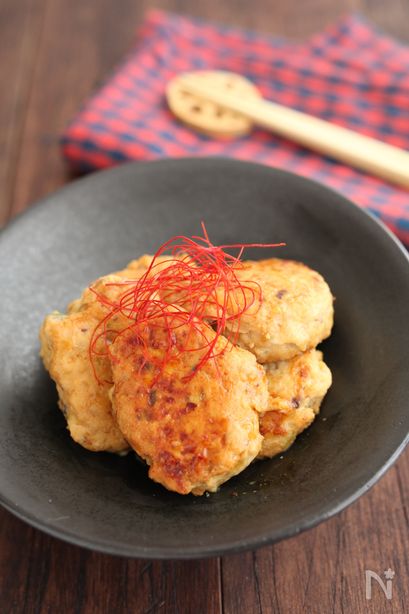 しょうが風味の甘辛つくね