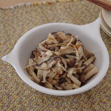 うまみがギュ!調味料2つで!焼きキノコのマリネ