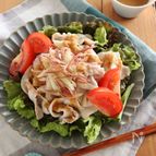 みょうがたっぷり！冷しゃぶサラダ