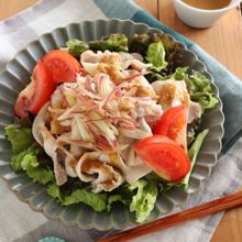 みょうがたっぷり！冷しゃぶサラダ