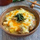 食材２つで絶品♩照り焼きチキングラタン
